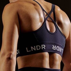 LNDR Limitless Sports Bra, Black, Medium